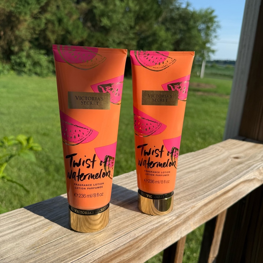 Victoria's Secret Twisted Watermelon Moisturizer Body Lotion Discontinued!!